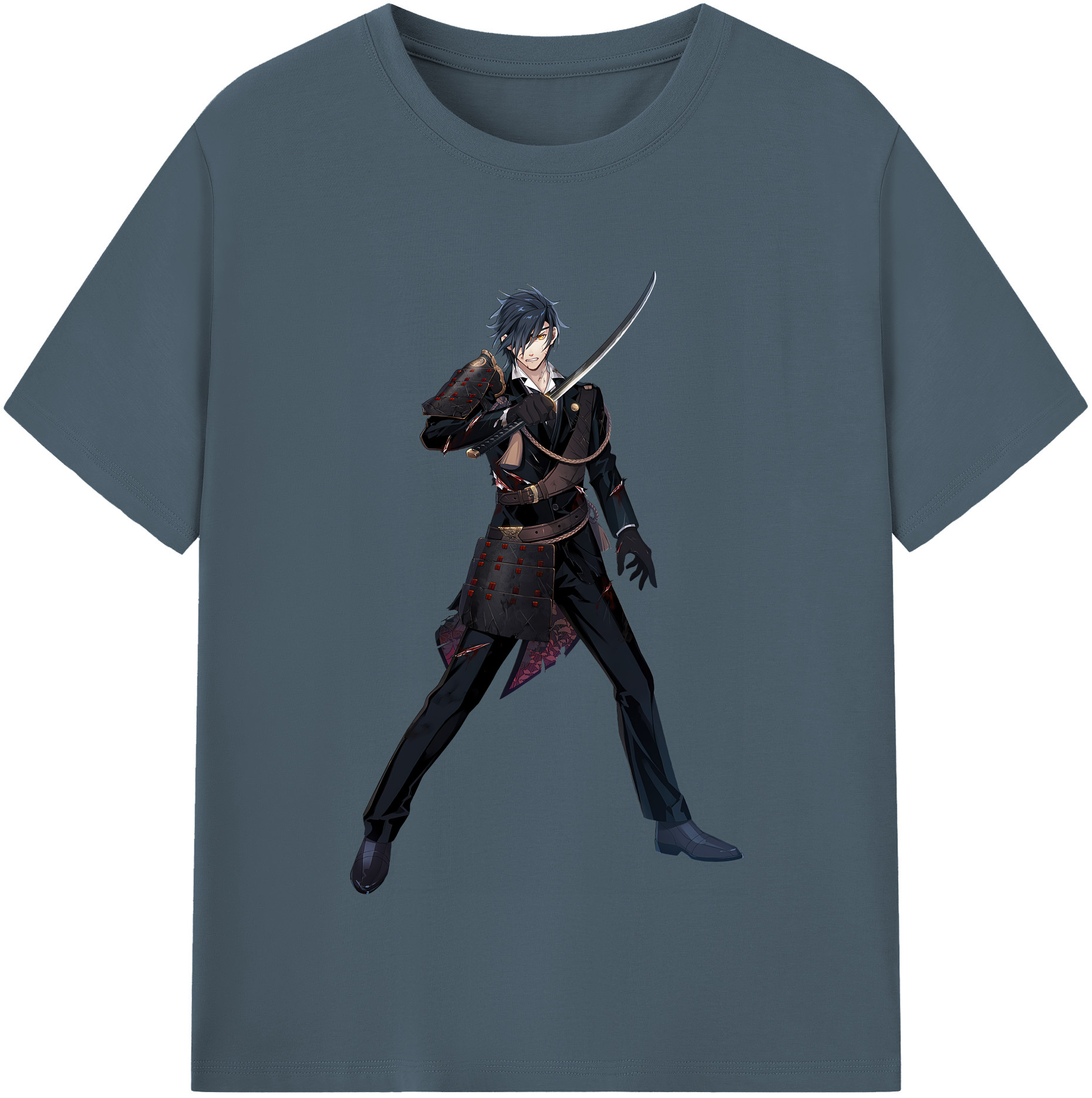 （画像用） 刀剣乱舞 Touken Ranbu 綿100％半袖Tシャツ（フロントプリント）